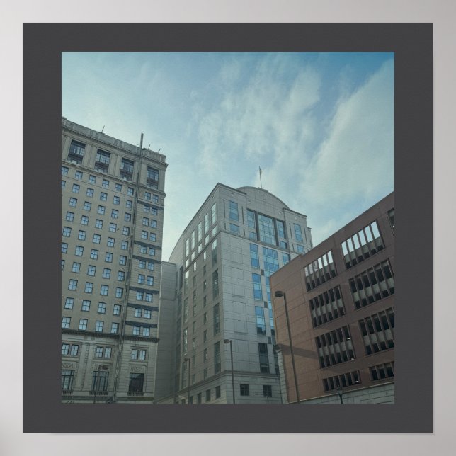 Architecture in Philadelphia Photo Poster (Front)