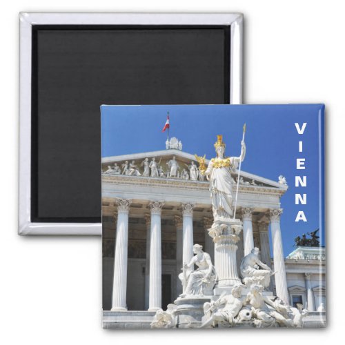 Architecture in Vienna Austria Magnet