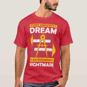 Architecture Job Profession Architect Gift  T-Shirt