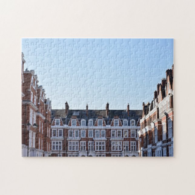 Architecture, Kensington and Chelsea, London UK Jigsaw Puzzle (Horizontal)