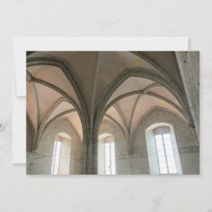 Architecture Of The Papal Palace Thank You Card