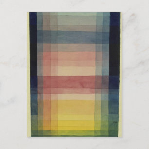Architecture of the Plain by Paul Klee Postcard