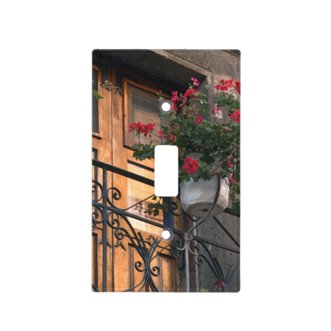 Architecture on the streets of San Miguel de Light Switch Cover (Front)