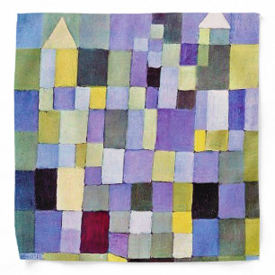 Architecture, Paul Klee Bandana