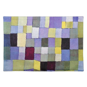 Architecture, Paul Klee Cloth Placemat