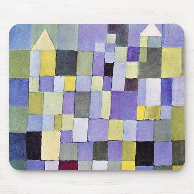 Architecture, Paul Klee Mouse Pad (Front)