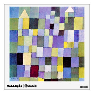 Architecture, Paul Klee Wall Decal