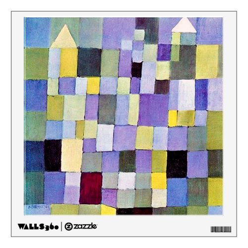 Architecture Paul Klee Wall Decal