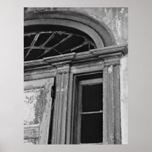 Architecture Photo - Abandoned House Door Poster