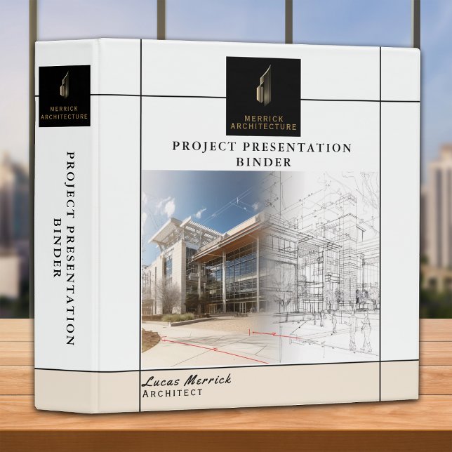Architecture Project Presentation 3 Ring Binder (Creator Uploaded)