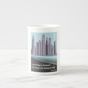Architecture quote [Brian Reed] Bone China Mug