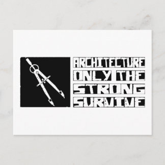 Architecture Survive Postcard