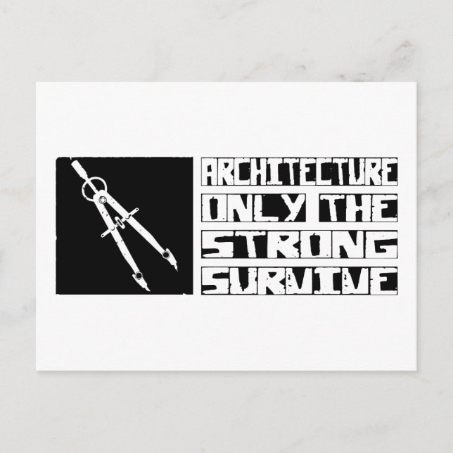 Architecture Survive Postcard (Front)