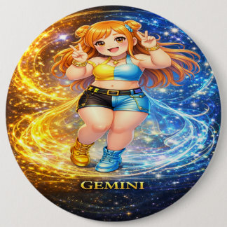 Archive Galaxy: Gemini Vocal Twins Button