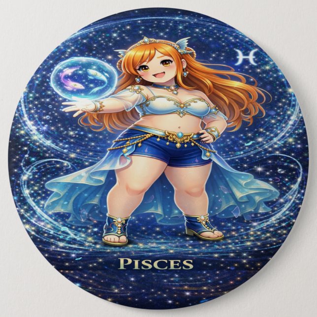 Archive Galaxy: Pisces Dreamweaver Button (Front)