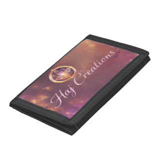 Archive Galaxy Purple and Gold Cosmic Wallet