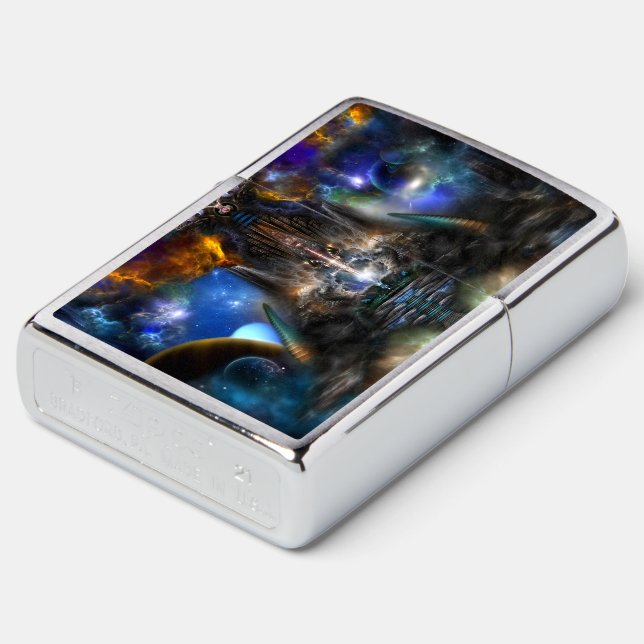 Archive Portal Zippo Lighter (Angled)