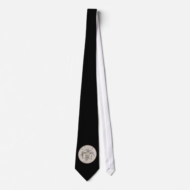 Archive Presidential Seal Sketch Tie (Front)