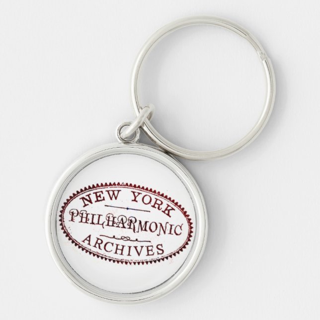 Archives Stamp Keychain (Front)