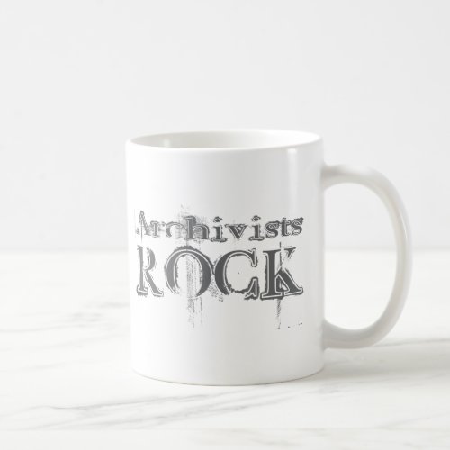 Archivists Rock Coffee Mug
