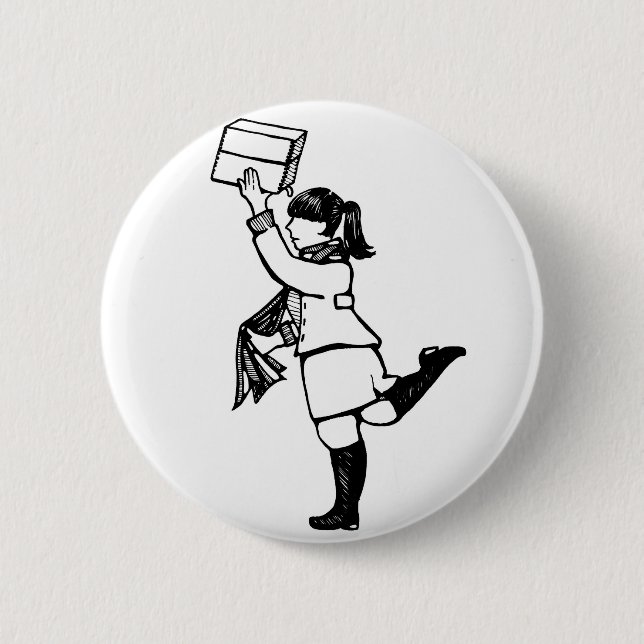 Archivists Rule Button (Front)