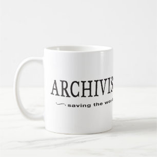 Archivists - Saving the World Coffee Mug