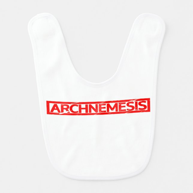 Archnemesis Stamp Baby Bib (Front)