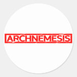 Archnemesis Stamp Classic Round Sticker