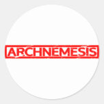 Archnemesis Stamp Classic Round Sticker