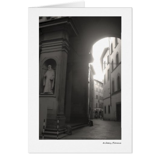 Archway, Florence Cards (Front)