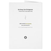 Archway, San Gimignano (Back)