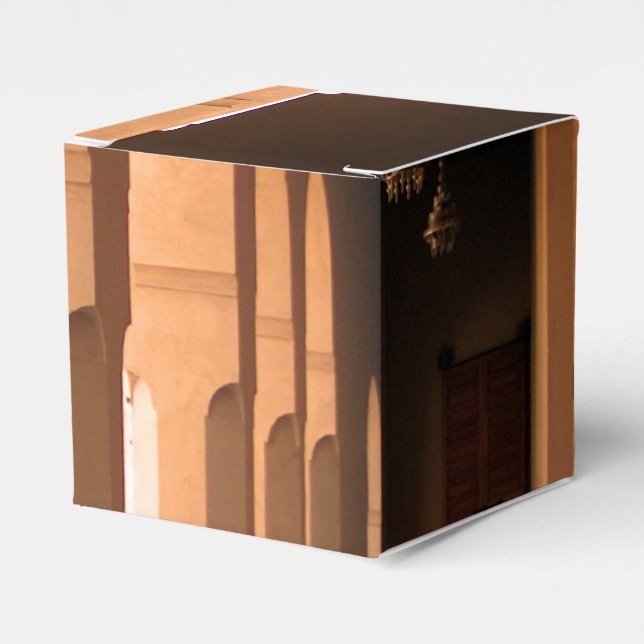Archways in Morocco Favor Boxes (Front Side)