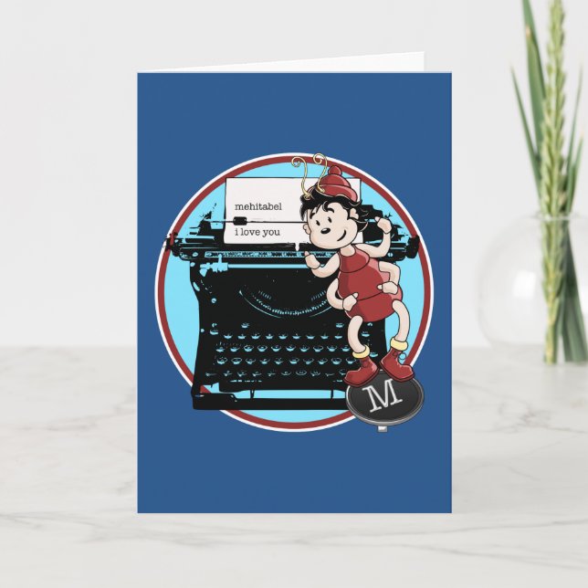 Archy Loves Mehitabel Card (Front)