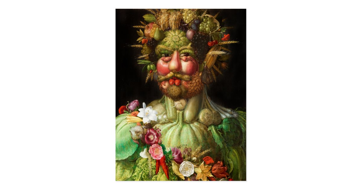 Arcimboldo Rudolf II Postcard