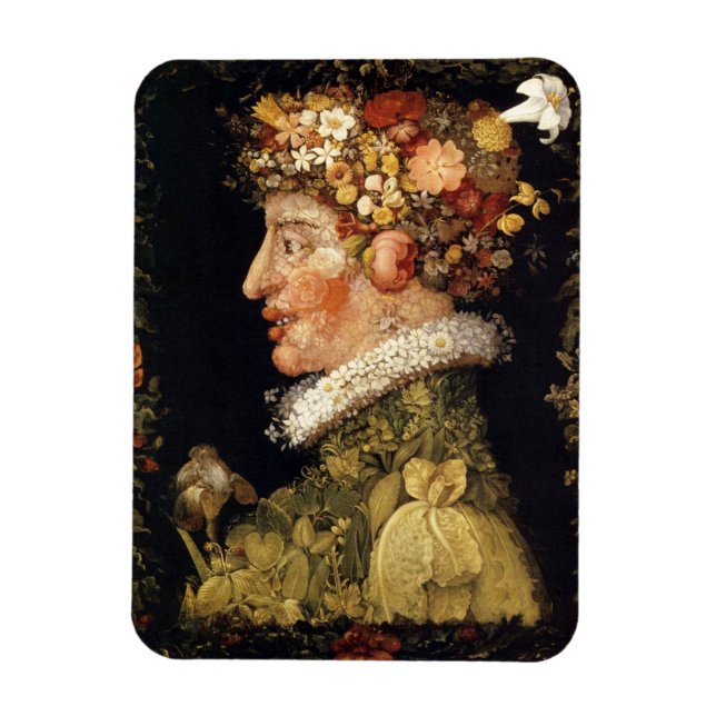 Arcimboldo Spring Magnet (Vertical)