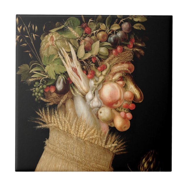 Arcimboldo Summer Tile (Front)