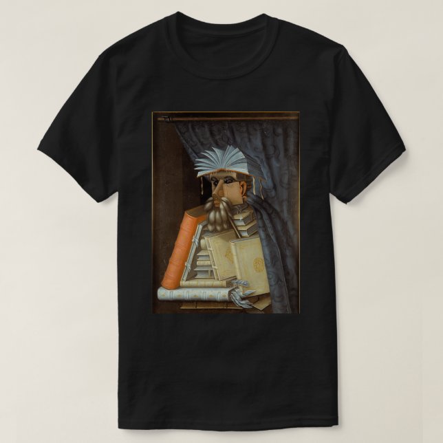 Arcimboldo The Librarian T-Shirt (Design Front)