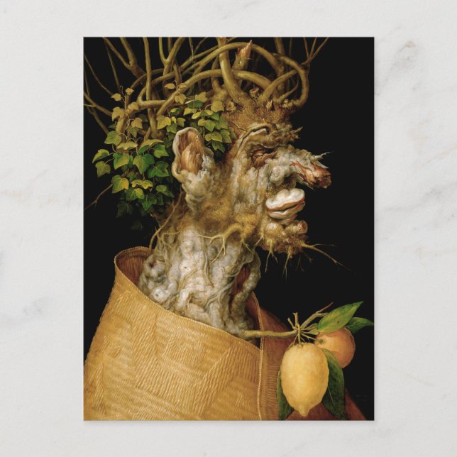 Arcimboldo Winter Postcard (Front)