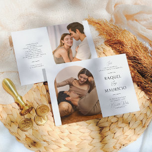 Arco Boho Invitación de Boda Elegante Invitation