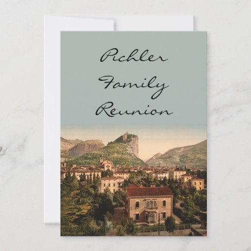 Arco III, Trentino-Alto Adige, Italy Custom Invitation