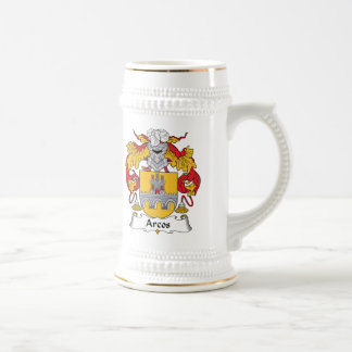 Arcos Family Crest Beer Stein