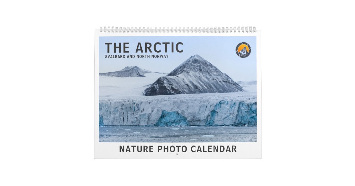 Arctic 2024 calendar Zazzle