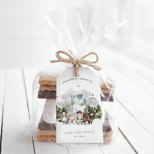Arctic Adventure Birthday Party Gift Tags