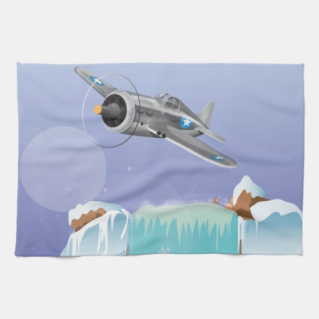 Arctic Adventure Kitchen Towel (Horizontal)