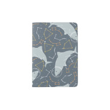 Arctic Animals in Space Pattern