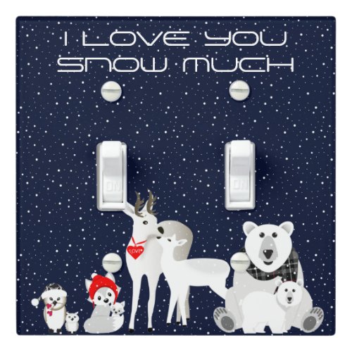 Arctic Animals   Light Switch Cover