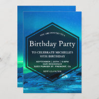 Arctic Aurora Northern Lights Birthday Party