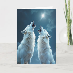 Arctic Birthday Howl Card