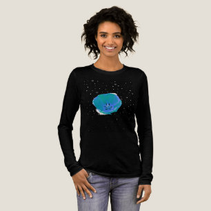 ARCTIC BLUE WINTER TULIP SURREAL T-Shirt Tri-Blend Shirt
