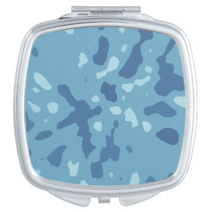 Arctic Camo Drift Compact Mirror